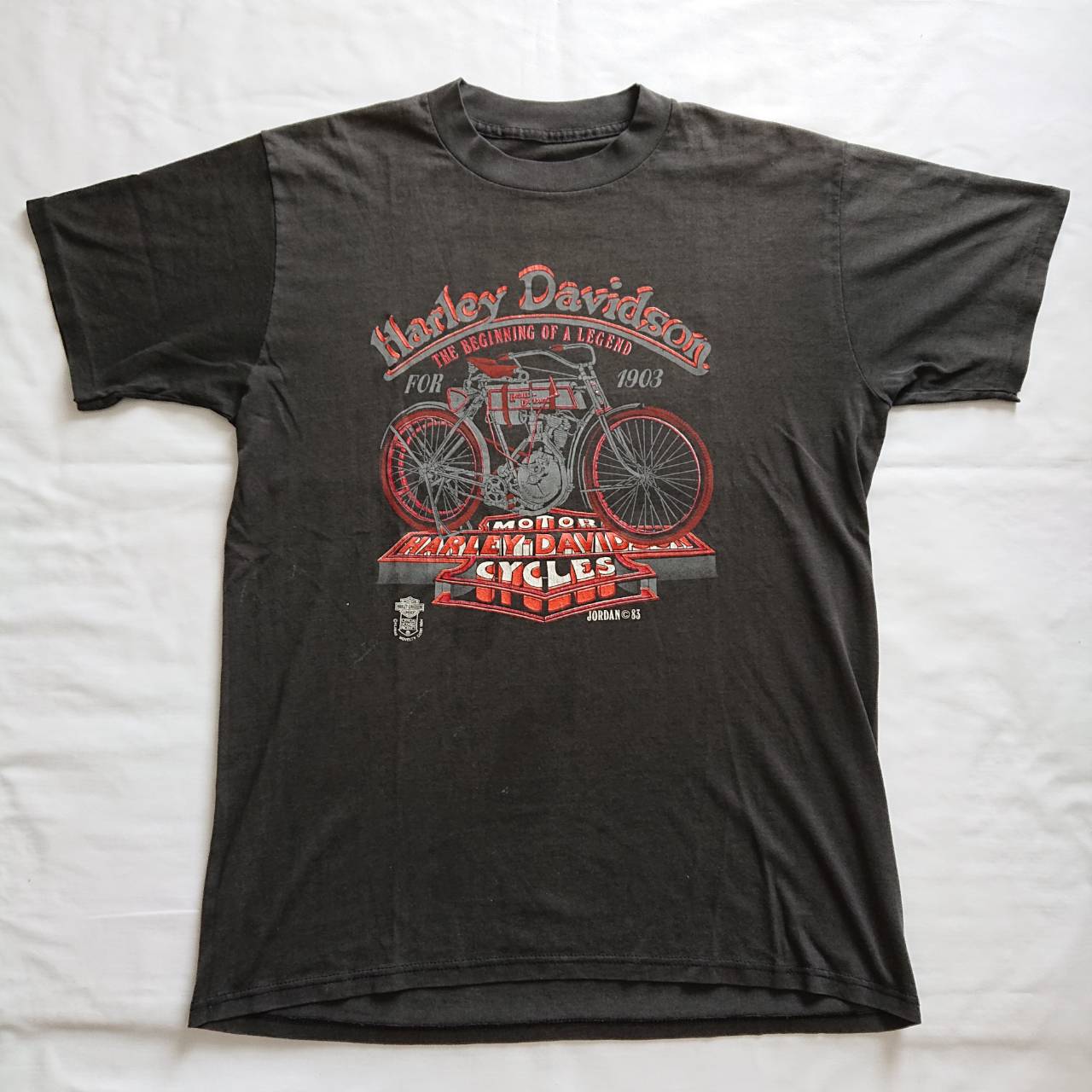 1983 HARLEY-DAVIDSON VINTAGE Tシャツ