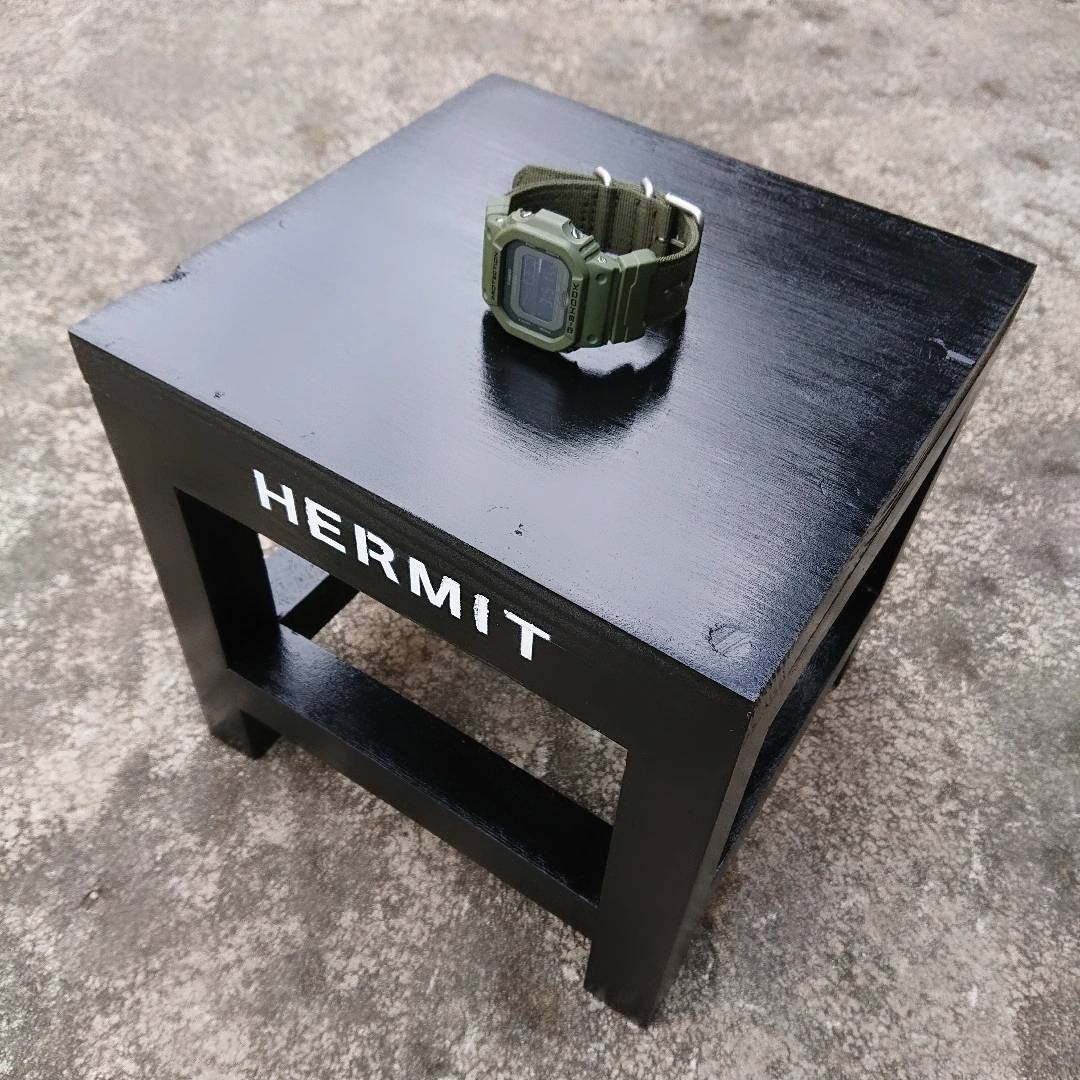HERMIT HAND MADE WOOD STOOL