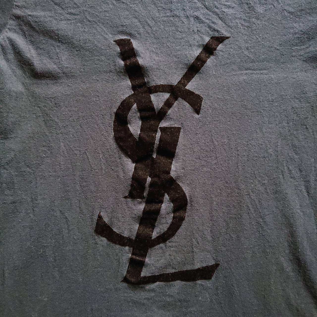 YVES SAINT LAURENT rive gauche YSL LOGO T-shirt