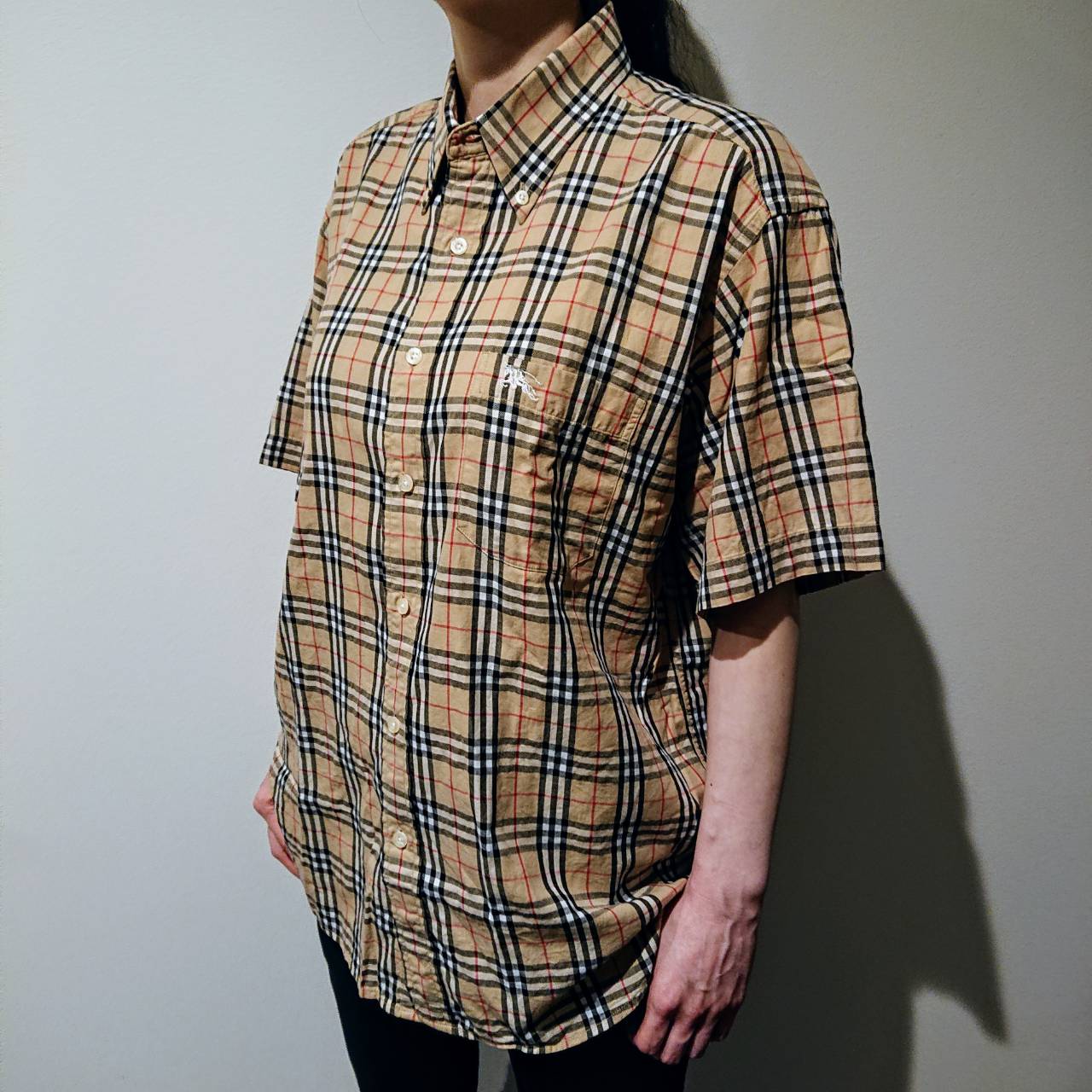 OLD BURBERRYをユニセックスに