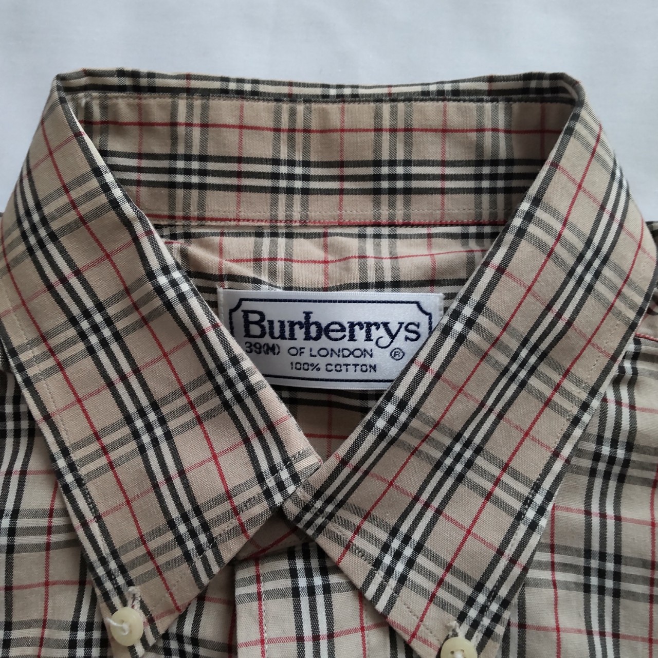 OLD BURBERRY バーバリーチェックシャツ