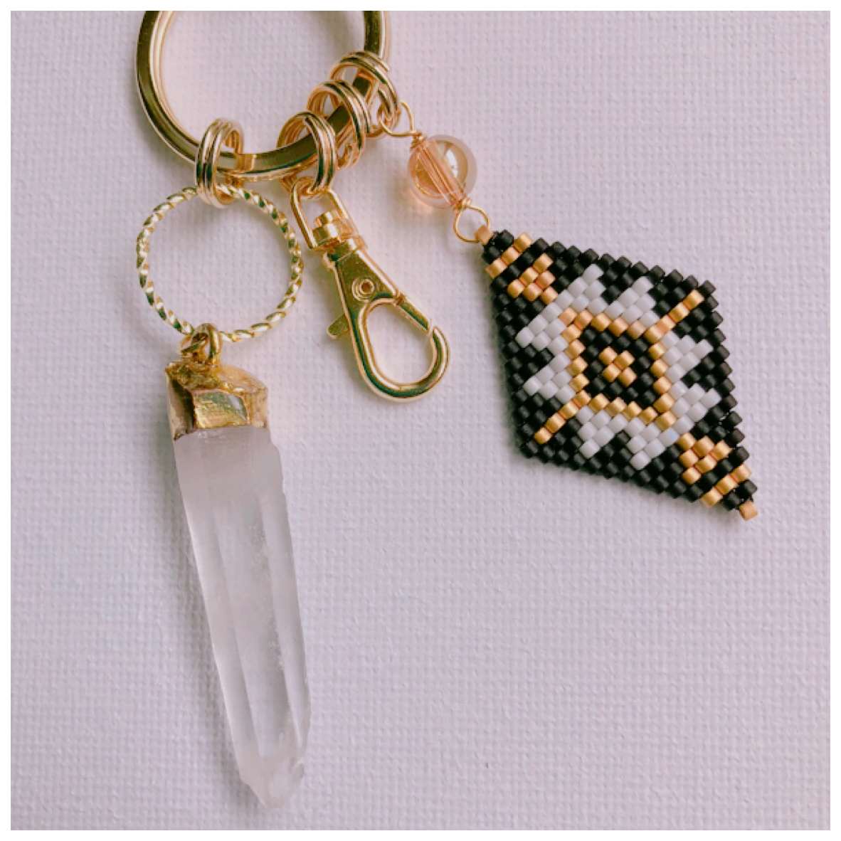 新作♡オルテガ&クリスタルポイントのキーチャーム