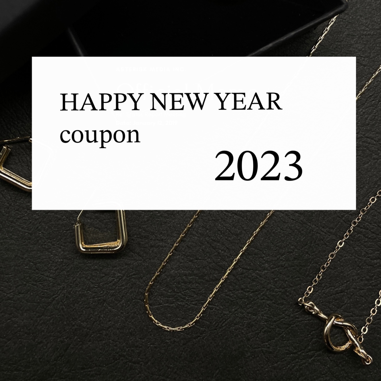 HAPPY NEW YEAR coupon 2023