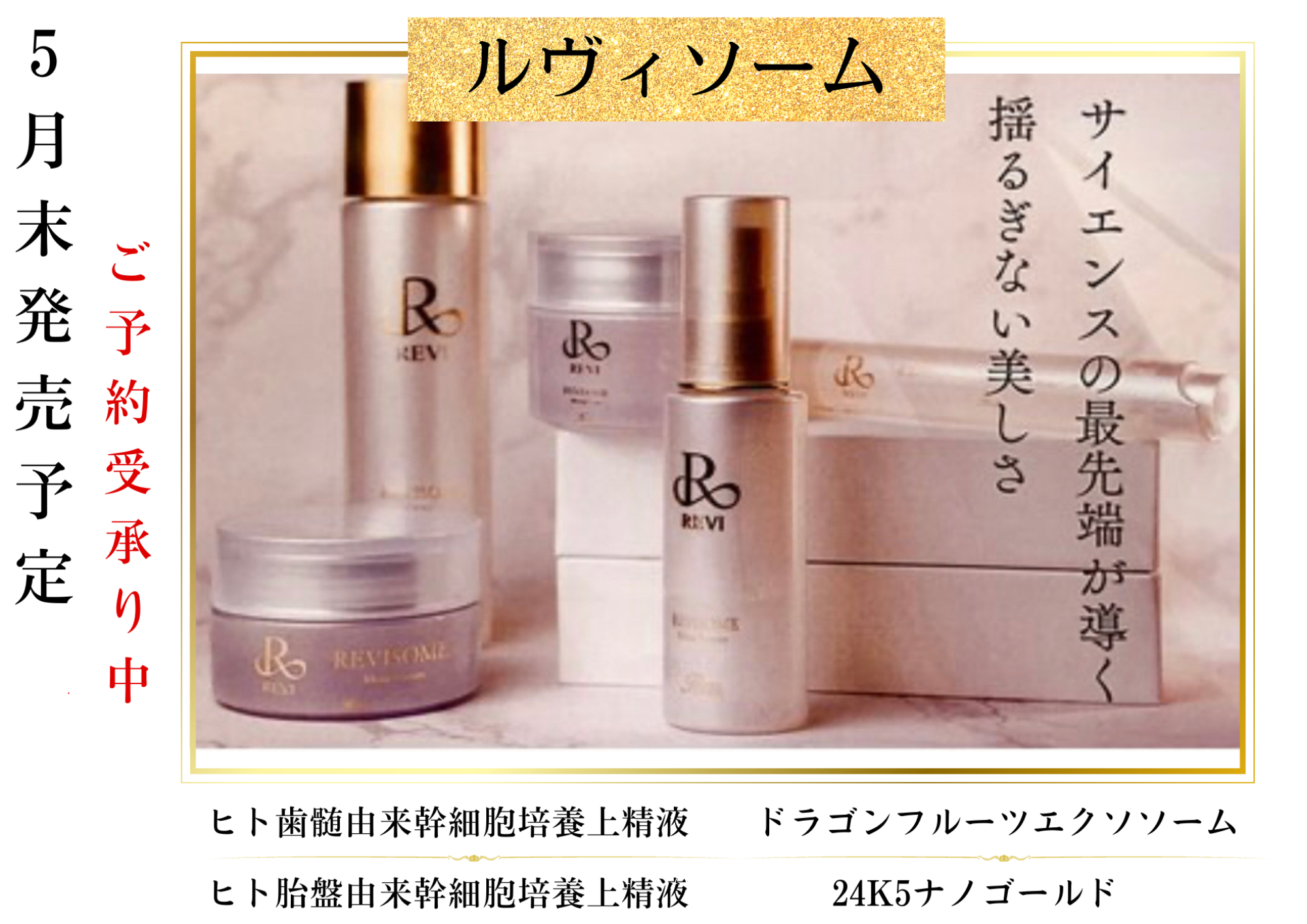 ルヴィ化粧品から新ラインナップデビュー★