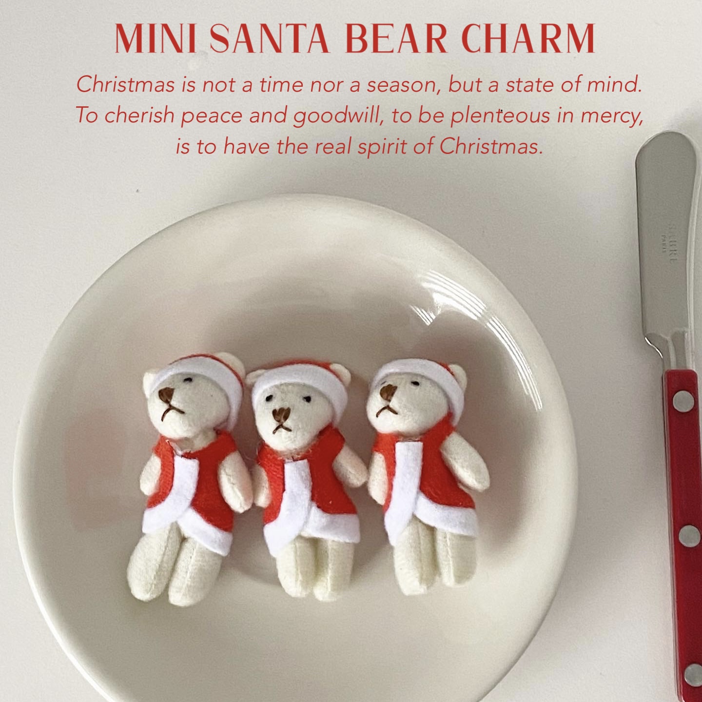 Santa Bear Charm🎅🏼🐻‍❄️