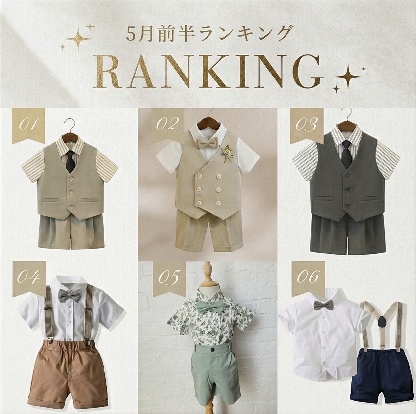 5月前半ランキング