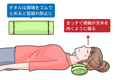 タオル首枕