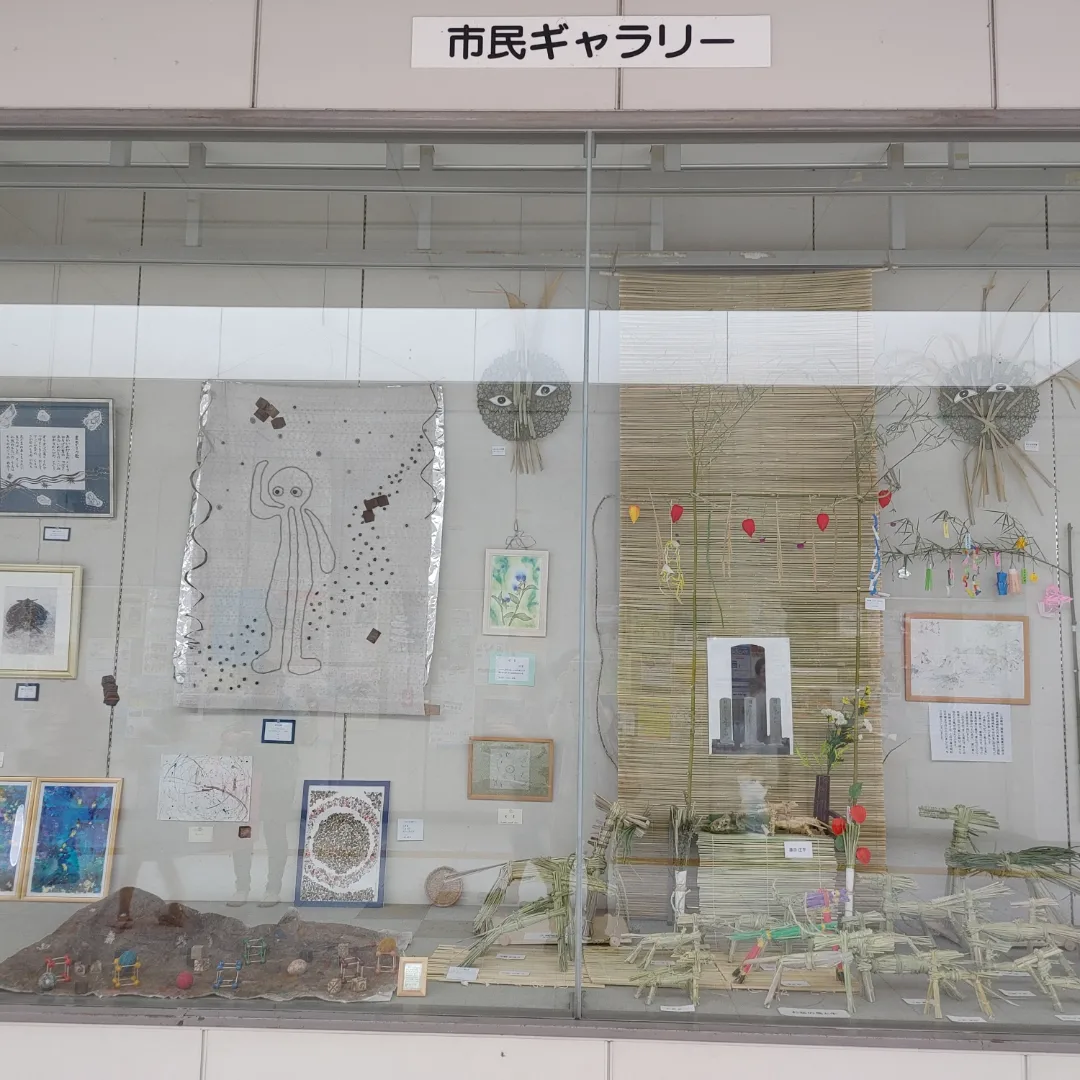 第６回まこもアート展はじまりました！（8/1～8/10）＠八幡宿駅市民ギャラリー