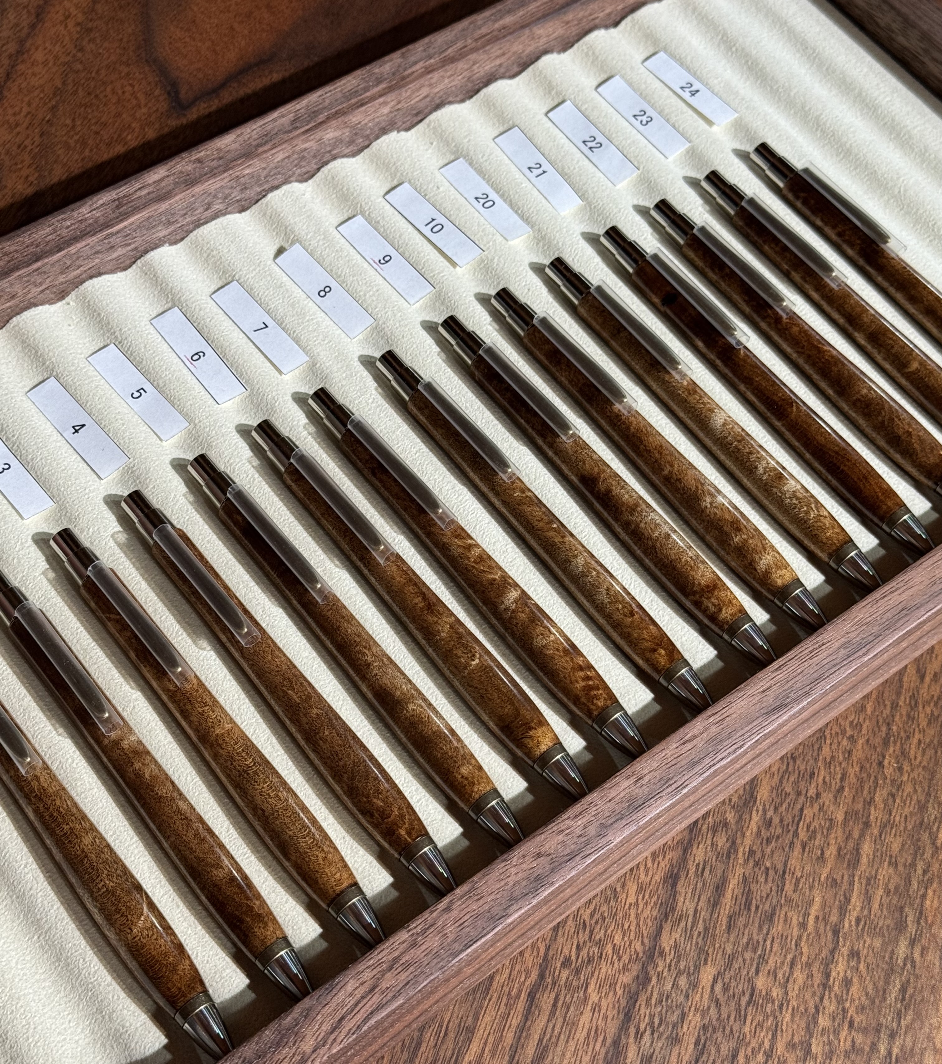 楓杢・摺り国産透漆