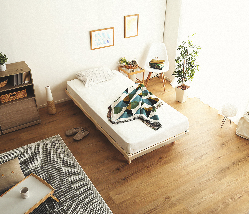 ★※セール中※Hygge(ヒュッゲ)天然木すのこベッド【シングル】★