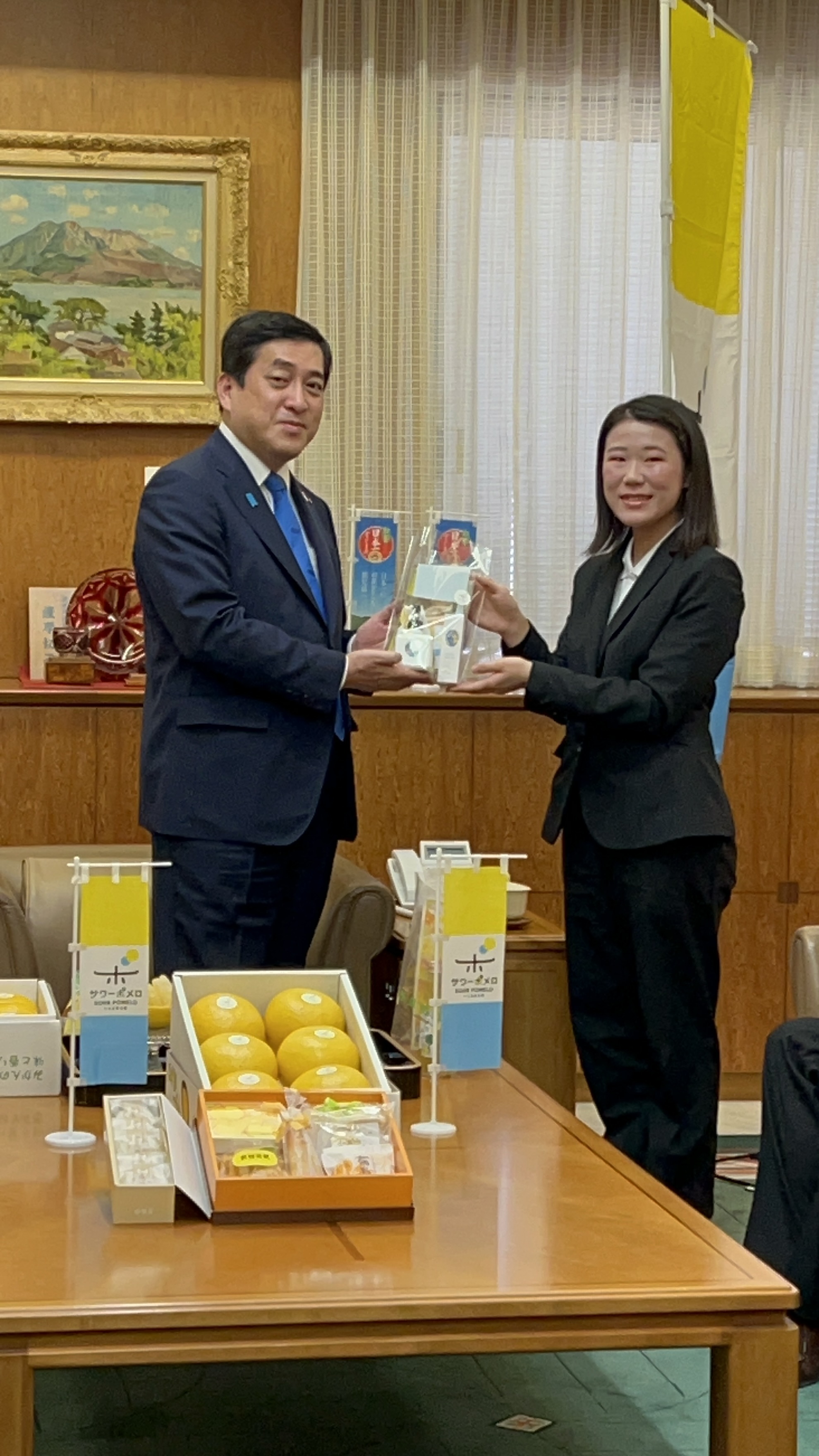 県知事表敬訪問