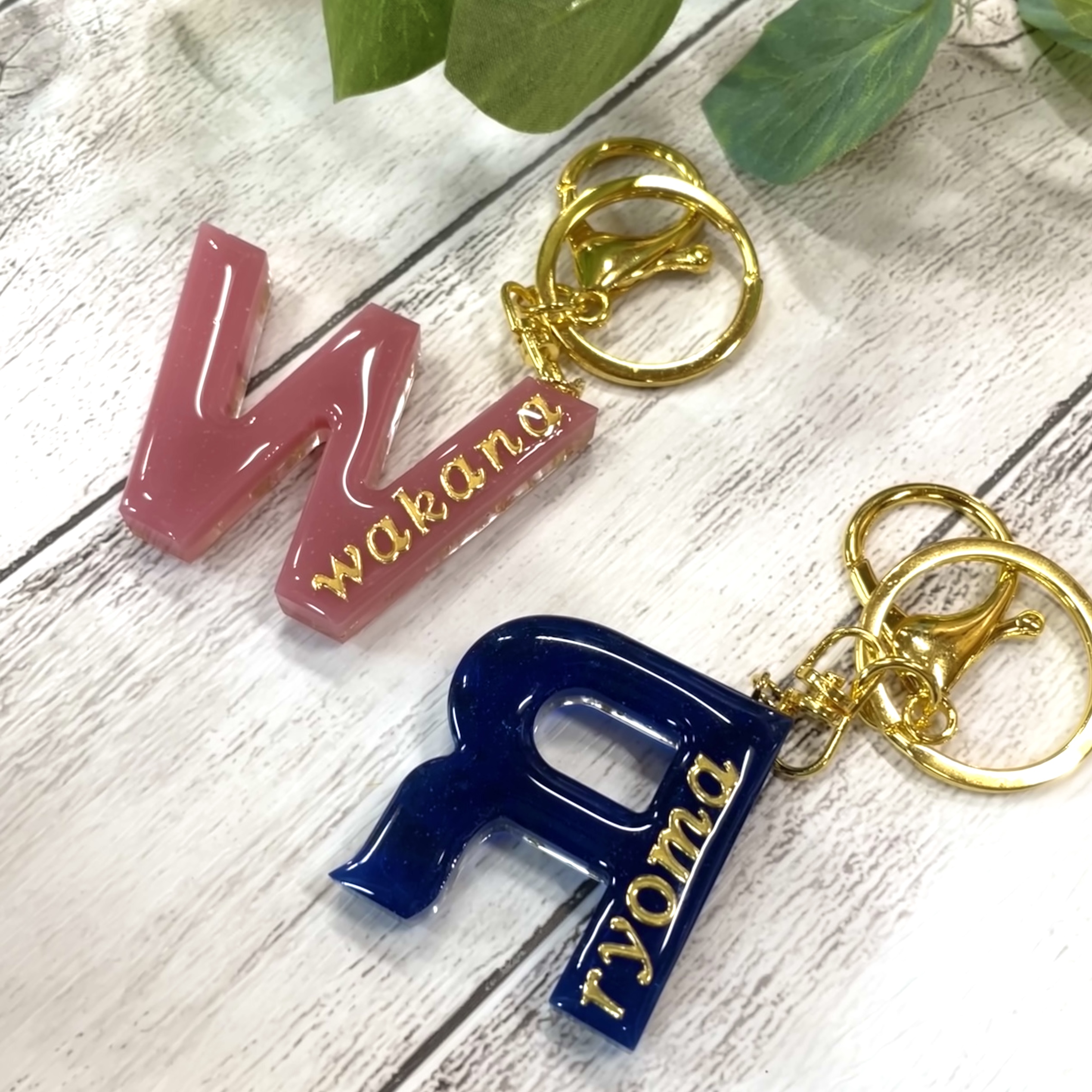 【イニシャルキーホルダー8月分オーダー受付期間】