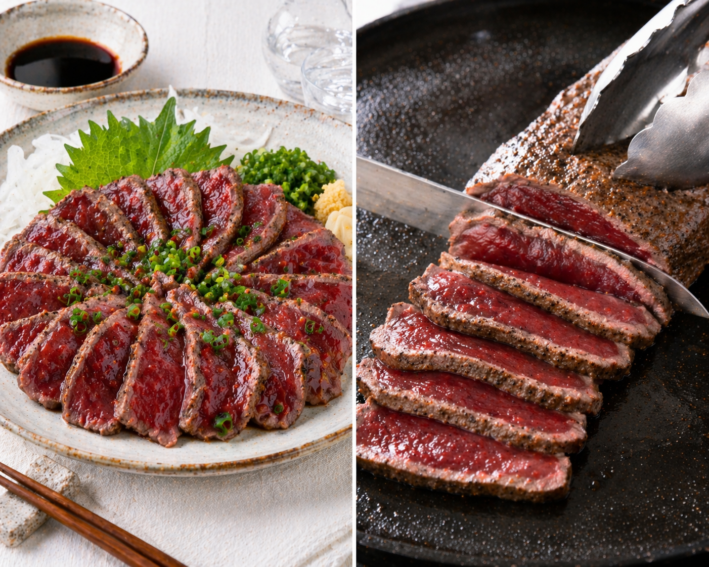 馬肉のたたき