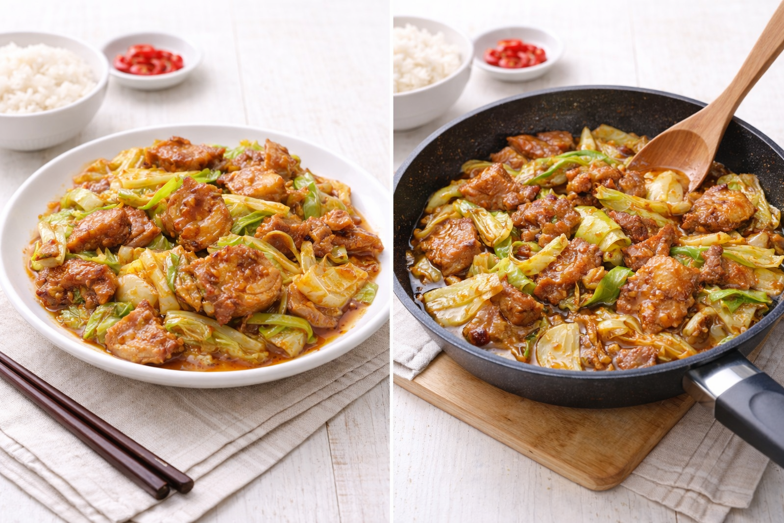 豚肩ロースの回鍋肉