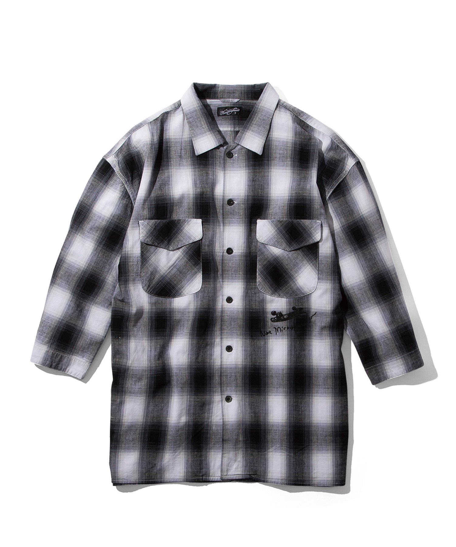 【NineMicrophones】ON BREAK SHIRT BLACK Size M