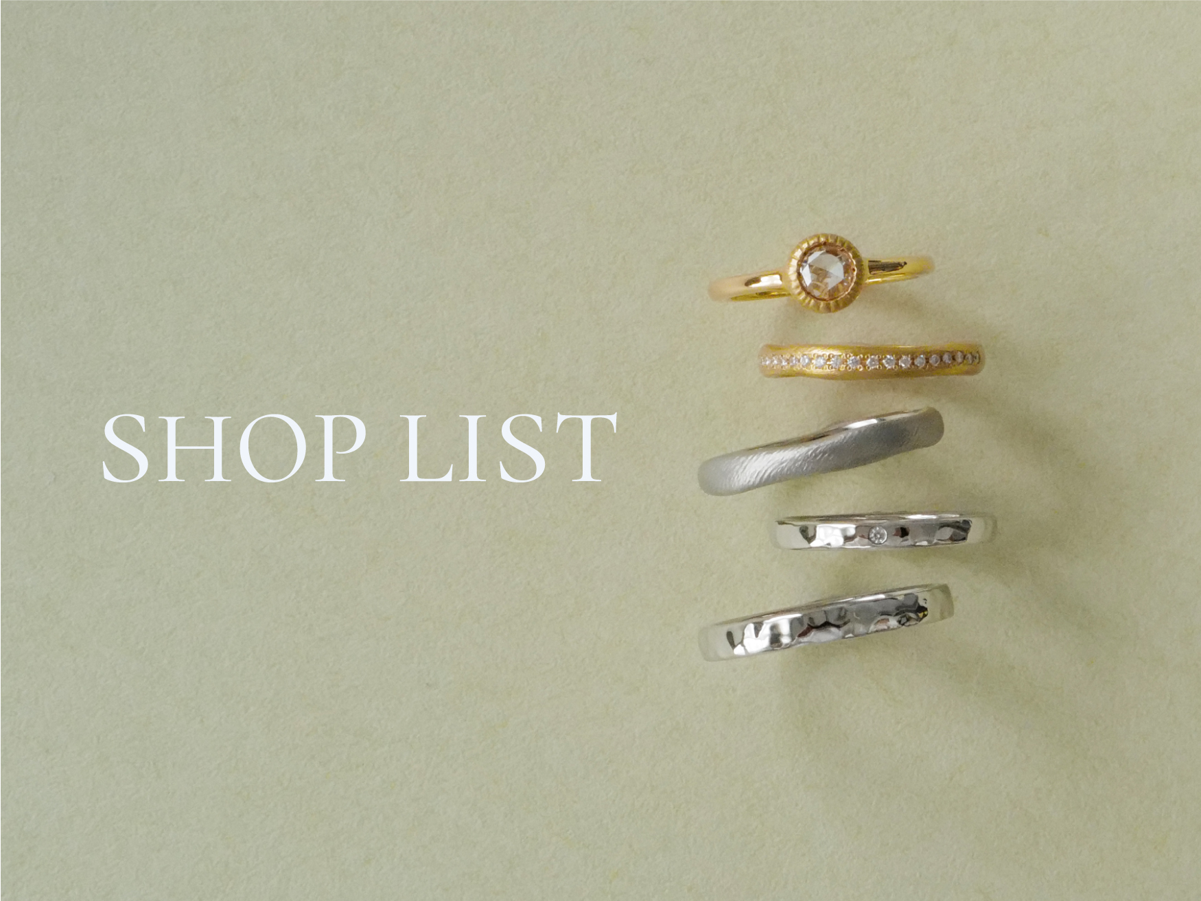 SHOP LIST