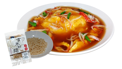 玄米粉麺で天津麺！！