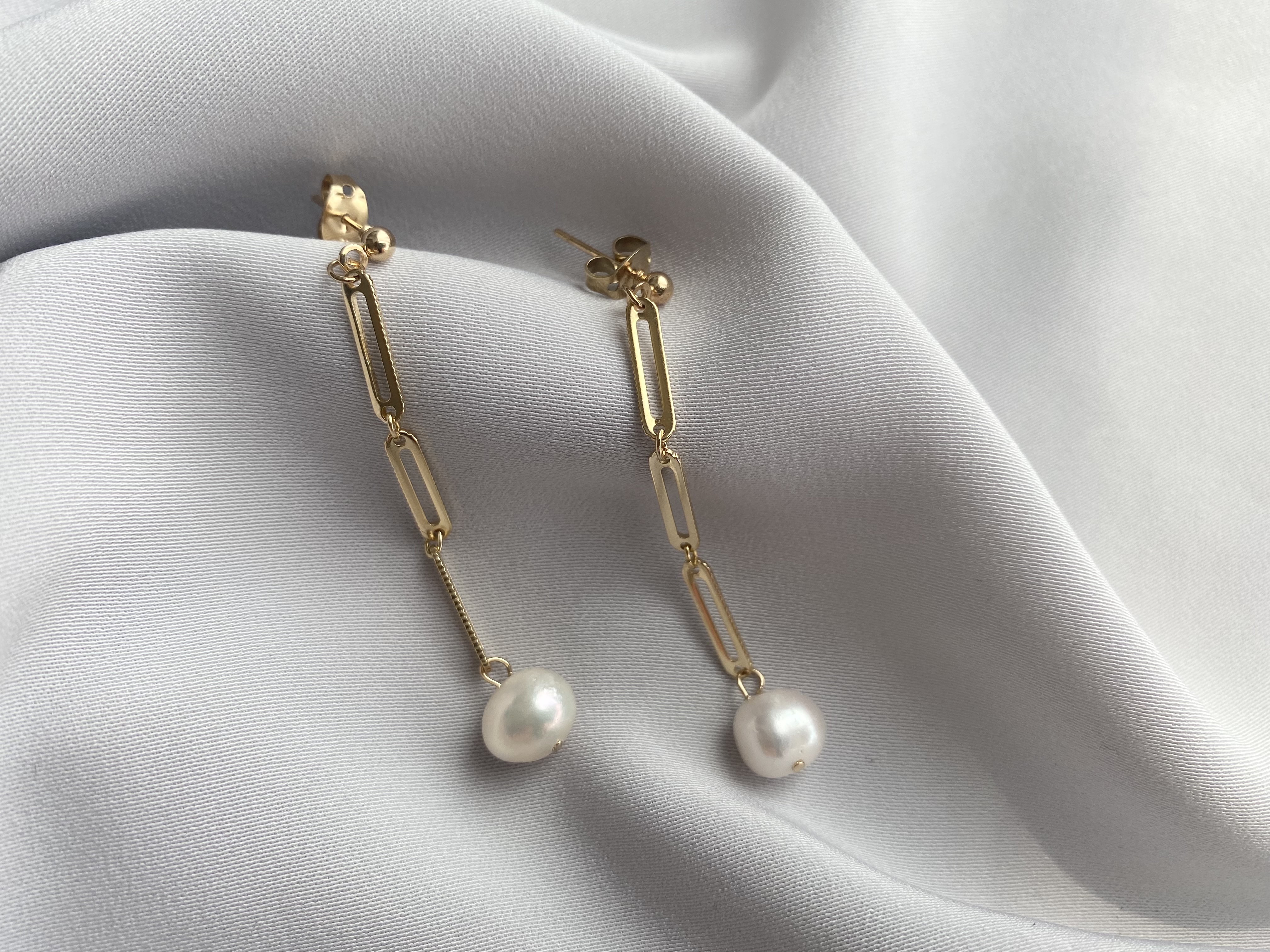 レクタングルピアス♪