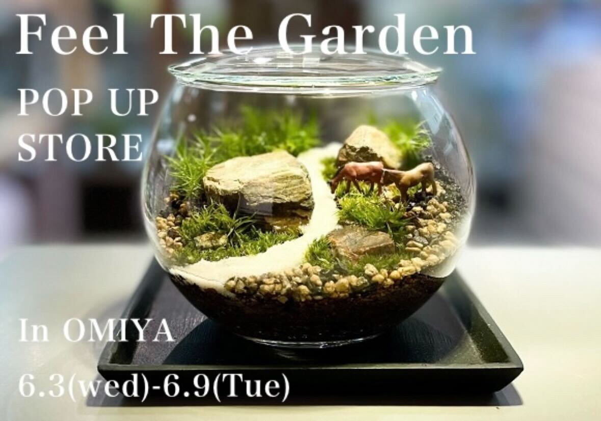 そごう大宮店にて体験型植物イベントを開催いたします。