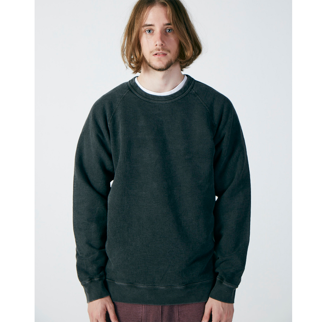 RESTOCK!!【Good On】L/S RAGLAN CREW SWEAT SHIRTS