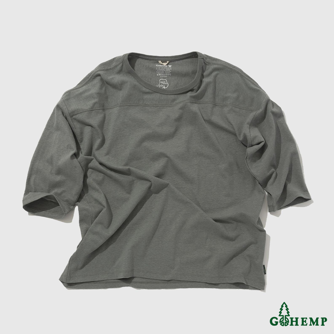 RESTOCK!! 【GOHEMP】WIDE FOOTBALL TEE (UNISEX)