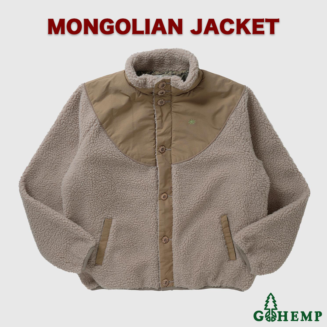 RESTOCK!!【GOHEMP】MONGOLIAN JACKET