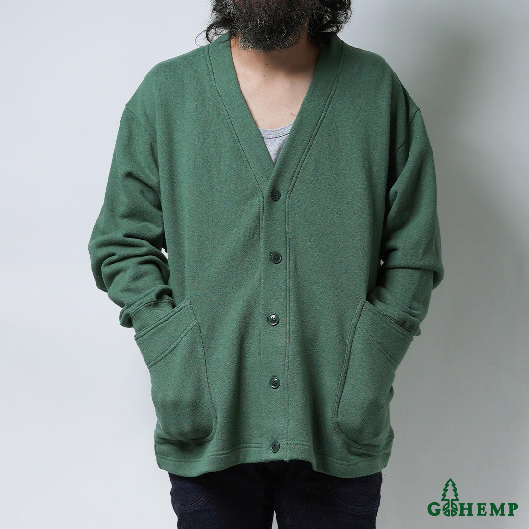 New arrival!!【GOHEMP】HEMP BASIC CARDIE