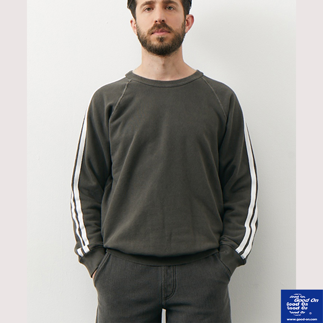 RESTOCK!! 【Good On】TRACK CREW SWEAT (UNISEX)