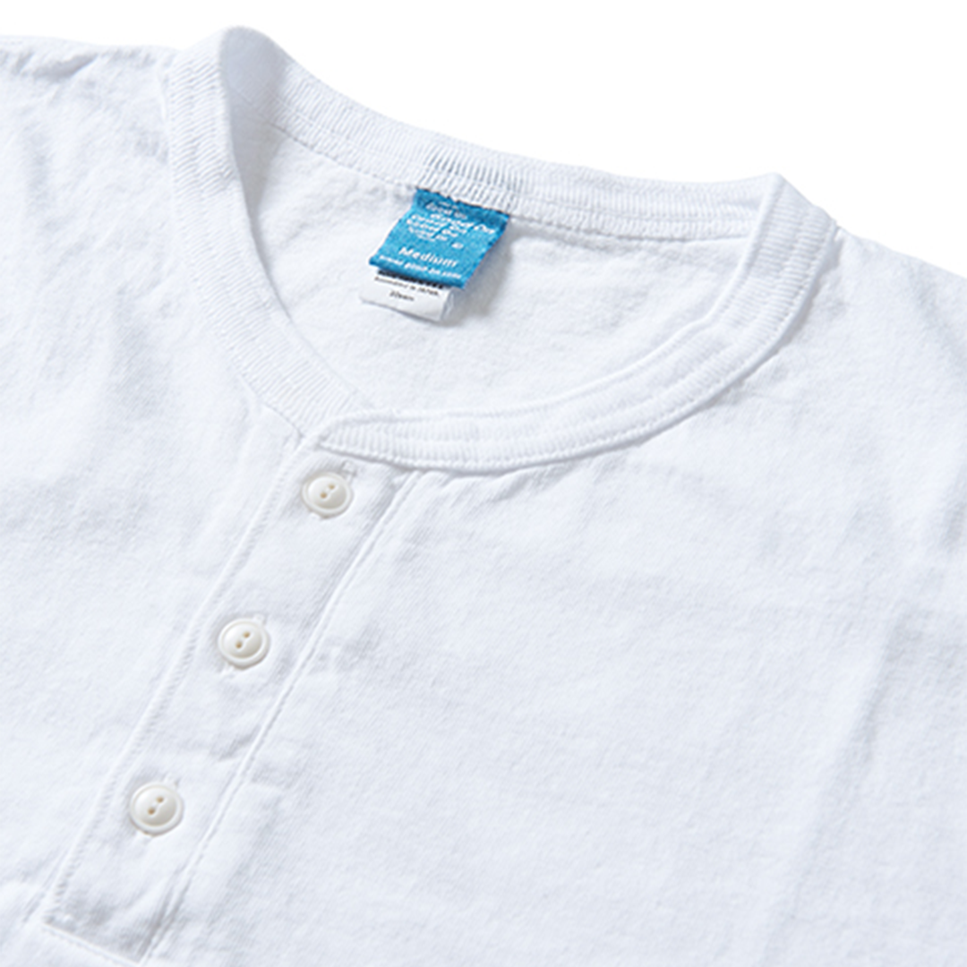 RESTOCK!!【Good On】S/S HENLEY TEE