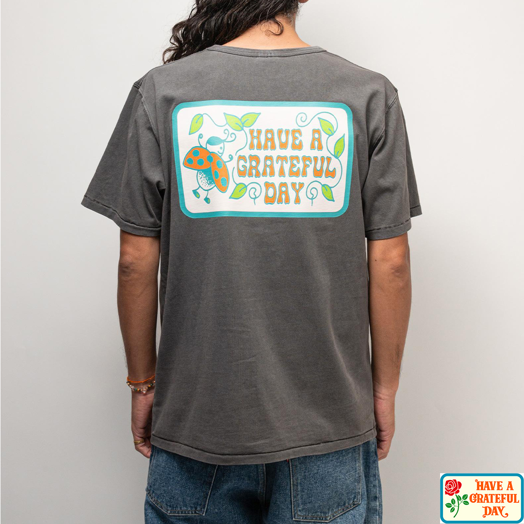 【HAVE A GRATEFUL DAY】YH×HGD T-SHIRT -LADY BUG