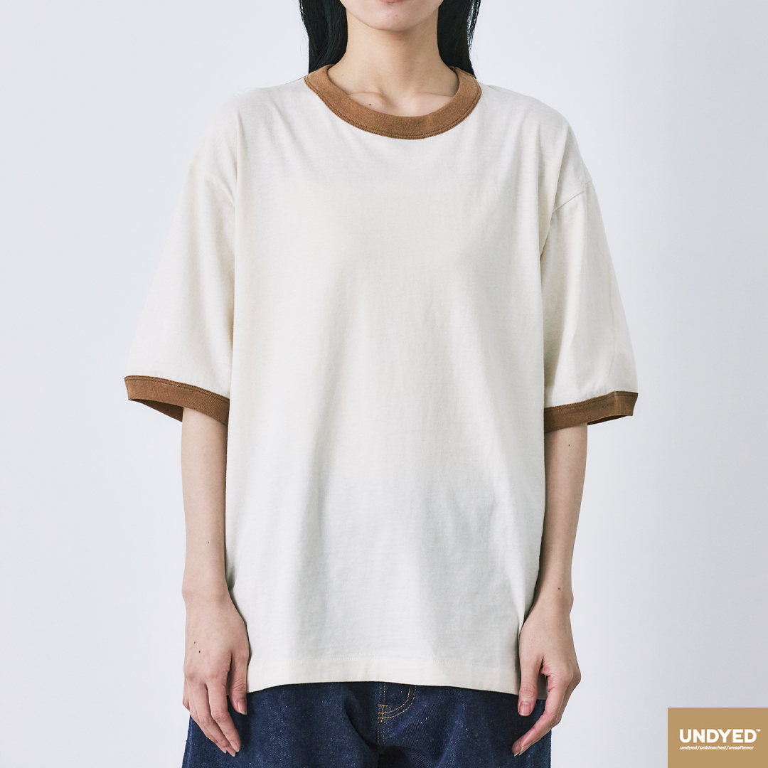 New arrival!! 【UNDYED】S/S TRIM TEE