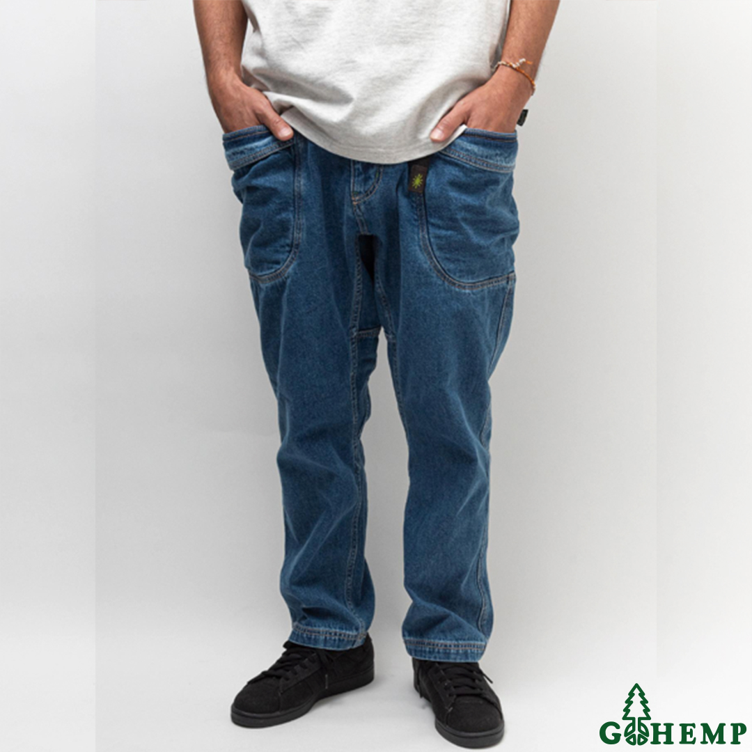 【GOHEMP】VENDOR ANKLE EASY PANTS (USED WASH)