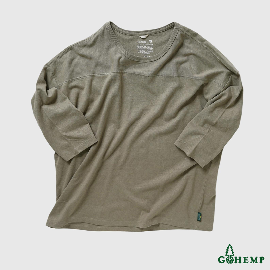 RESTOCK!! 【GOHEMP】WIDE FOOTBALL TEE