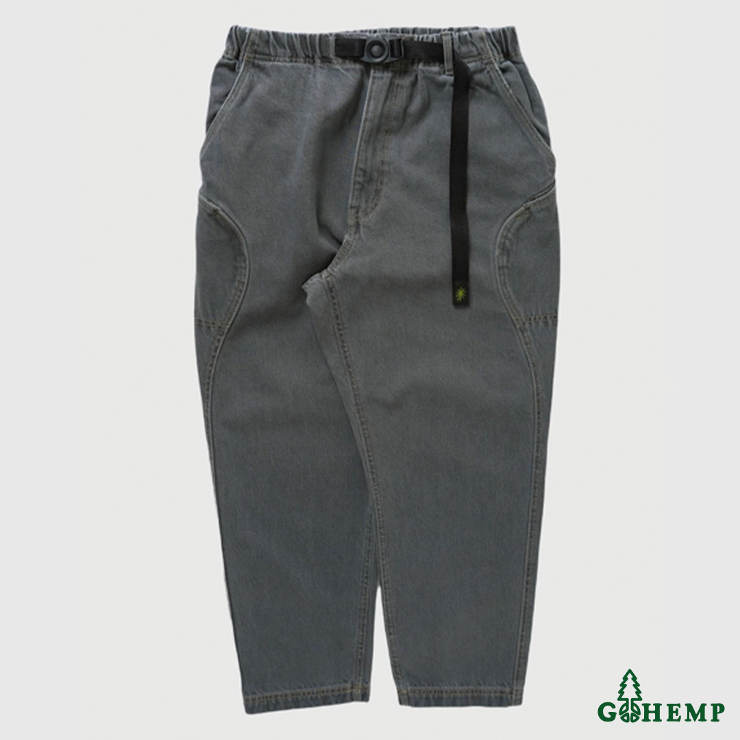 NEW!!【GOHEMP】HIGH EXPLORER PANTS / BLACK USED WASH