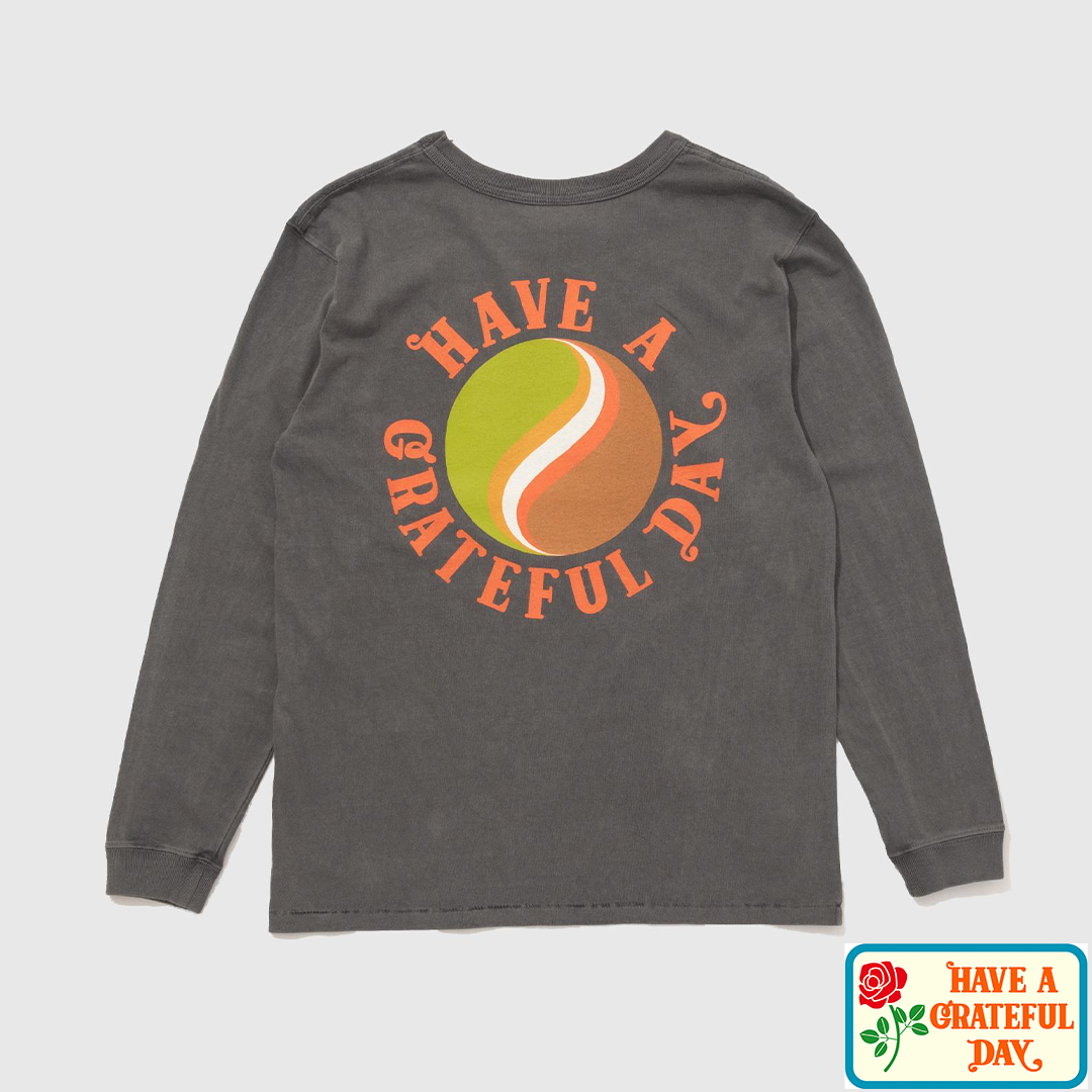 NEW!!【HAVE A GRATEFUL DAY】L/S T-SHIRT -GD YINYANG