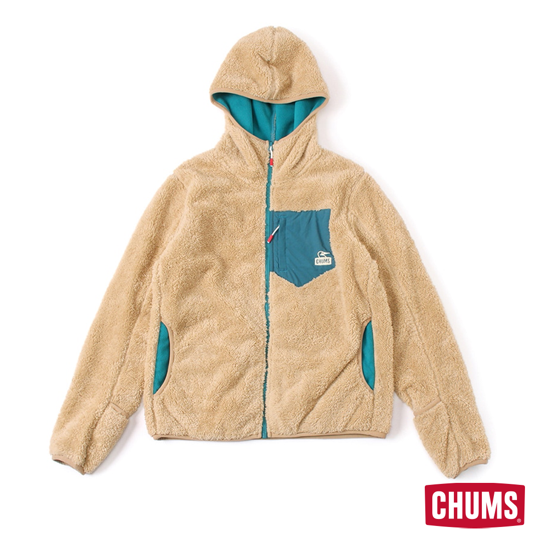 New Arrival!!【CHUMS】Bonding Fleece Zip Parka