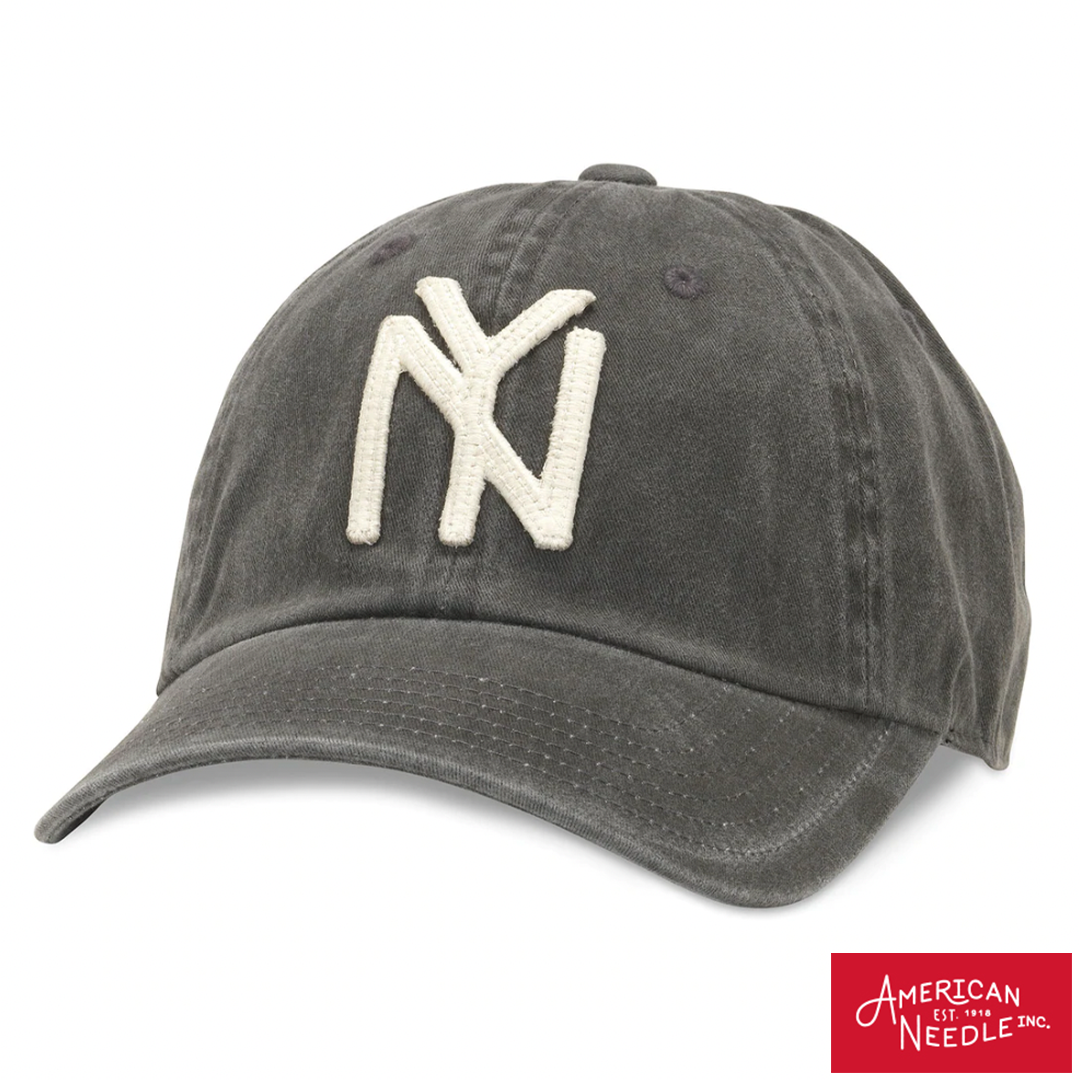 【AMERICAN NEEDLE】NEW YORK BLACK YANKEES CAP