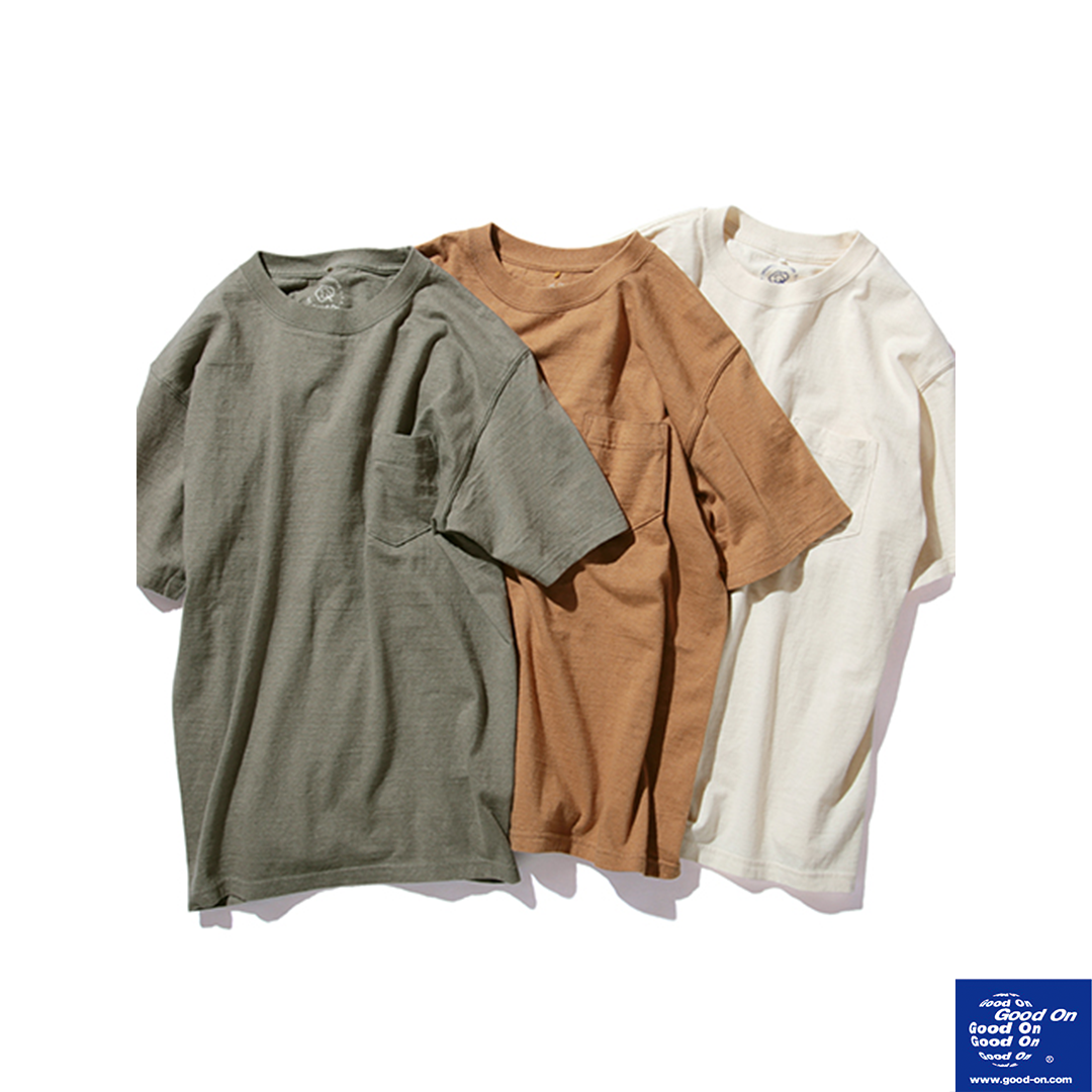 Restock!! 【Good On】ORGANIC S/S POCKET TEE