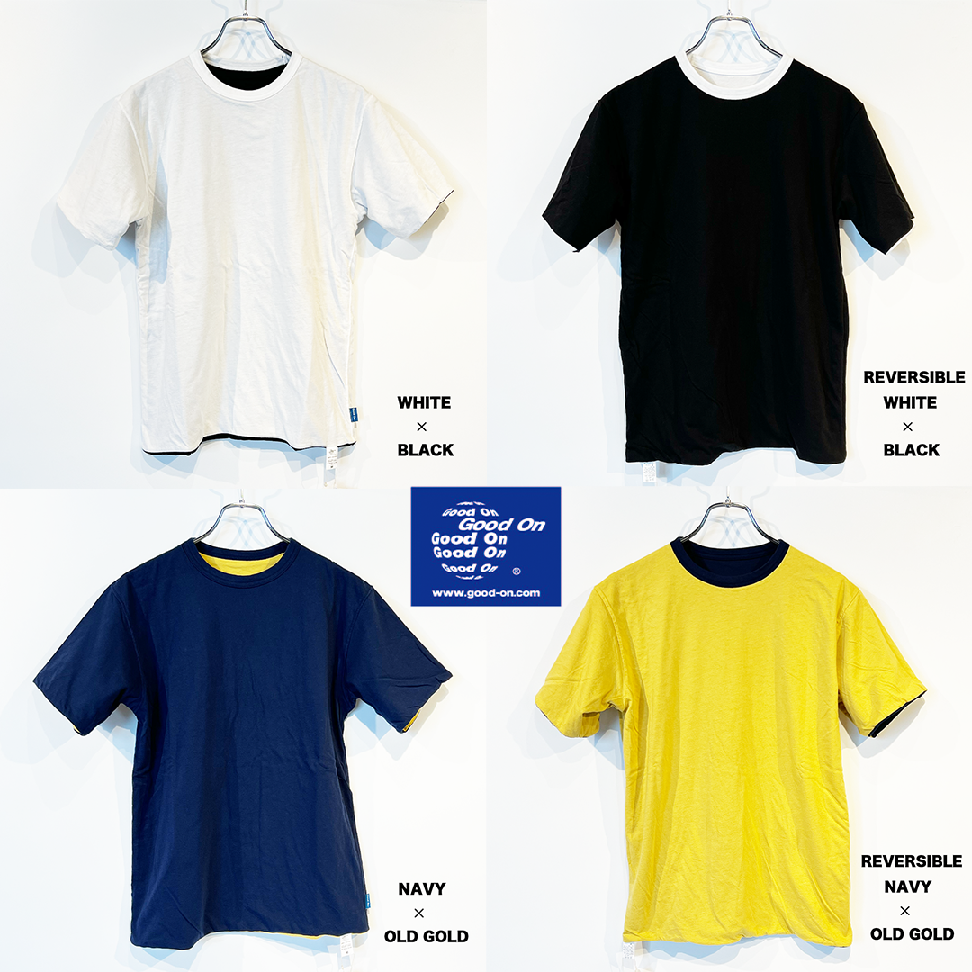 New arrival!! 【Good On】SS REVERSIBLE TEE