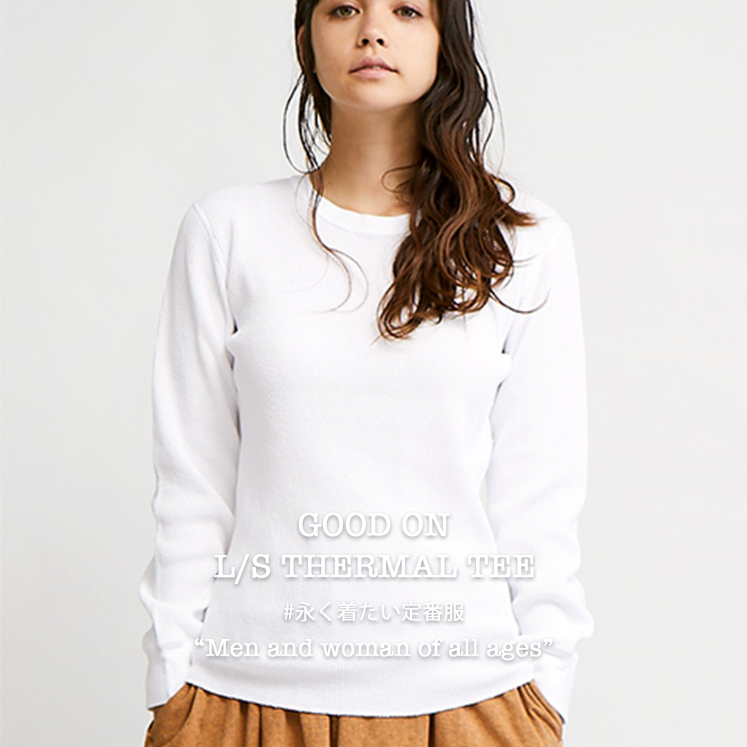 RESTOCK!!【Good On】L/S THERMAL TEE