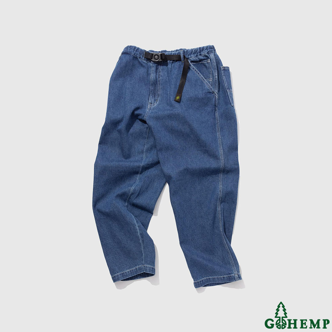 【GOHEMP】PAINTER PANTS (USED WASH) / GHP1186THU