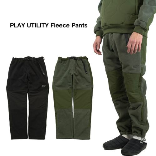 【ROOT CO.】PLAY UTILITY Fleece Pants