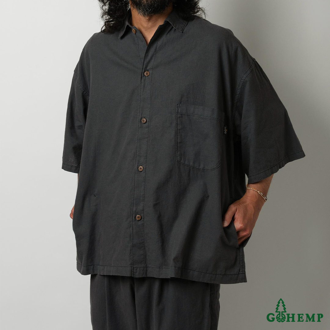 New arrival!! 【GOHEMP】GREEN HILL SHIRTS