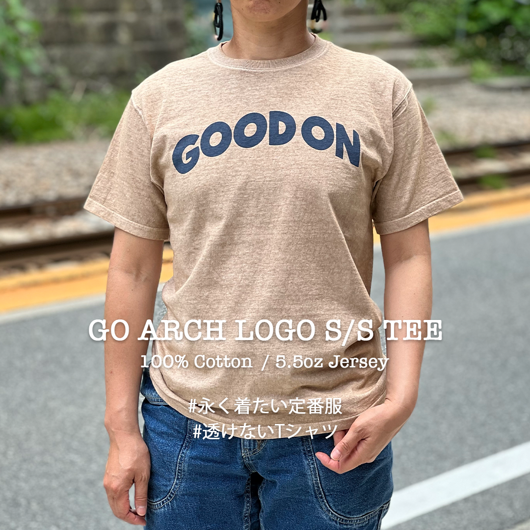 New arrival!!【Good On】GO ARCH LOGO S/S TEE
