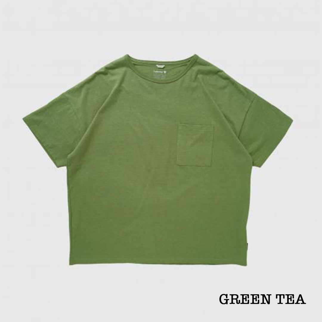 23SPRING 新色 【GOHEMP】WIDE POCKET TEE