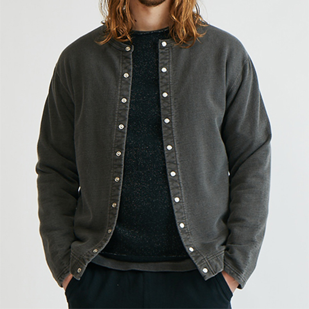 RESTOCK!!【Good On】CREW SWEAT CARDIGAN