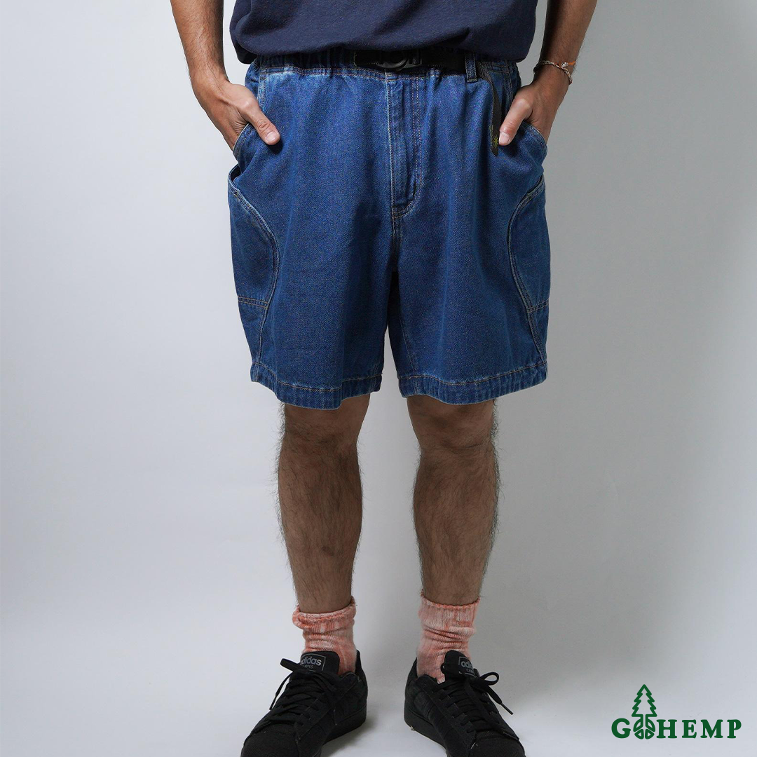 【GOHEMP】EXPLORER HYBRID SHORTS (USED WASH)