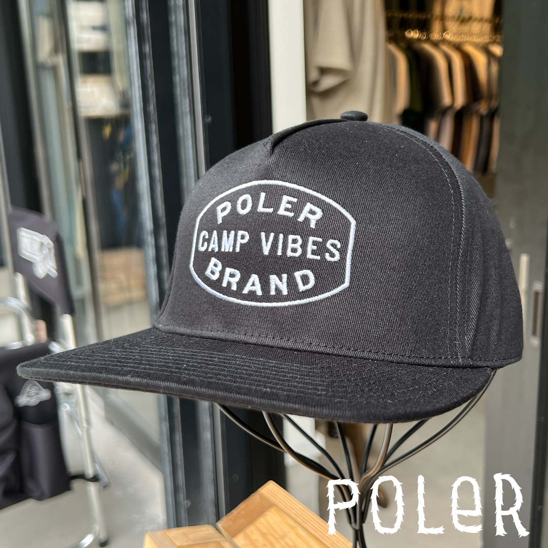 New Arrival!!【POLeR】VIBES BRAND CAP