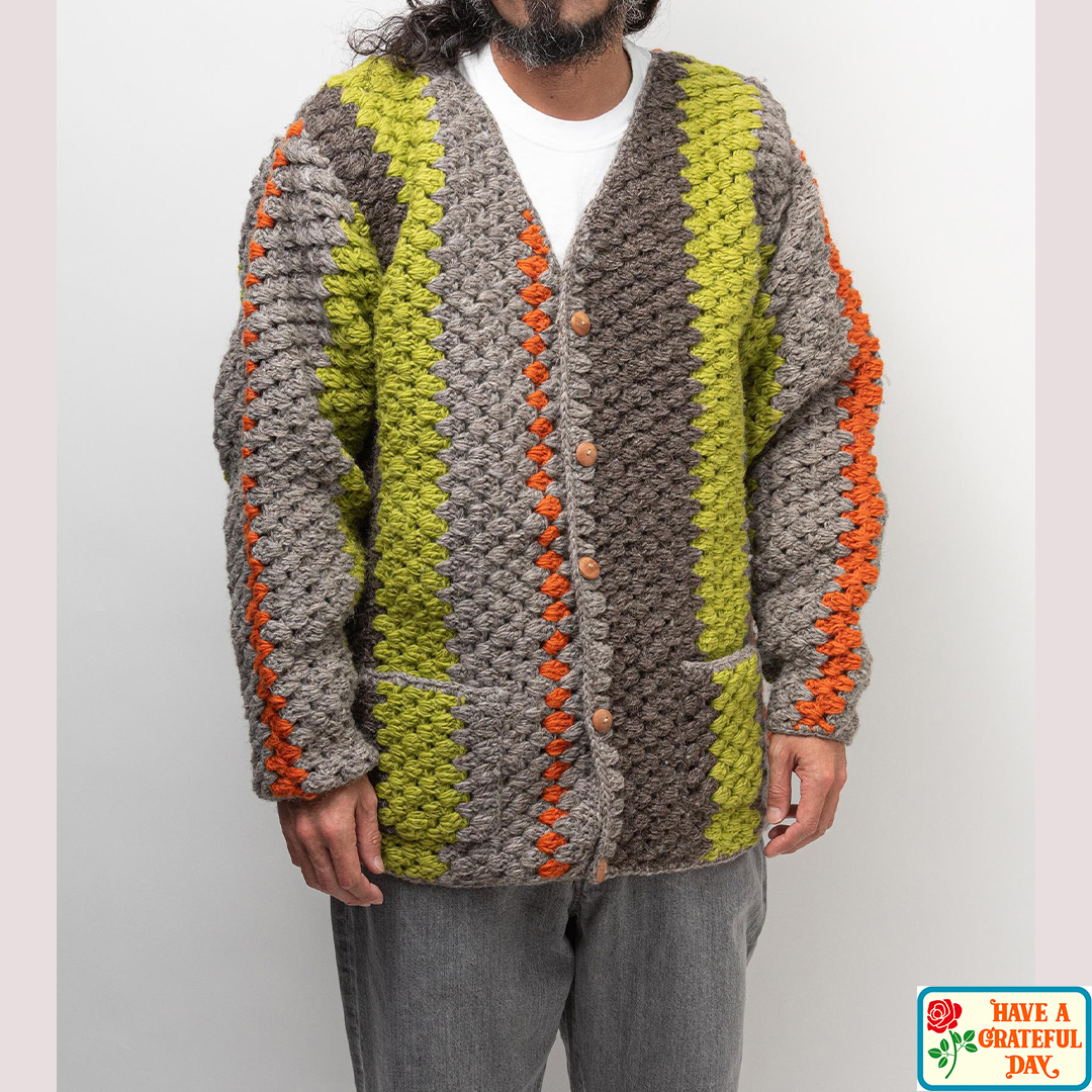 【HAVE A GRATEFUL DAY】CROCHET CARDIGAN