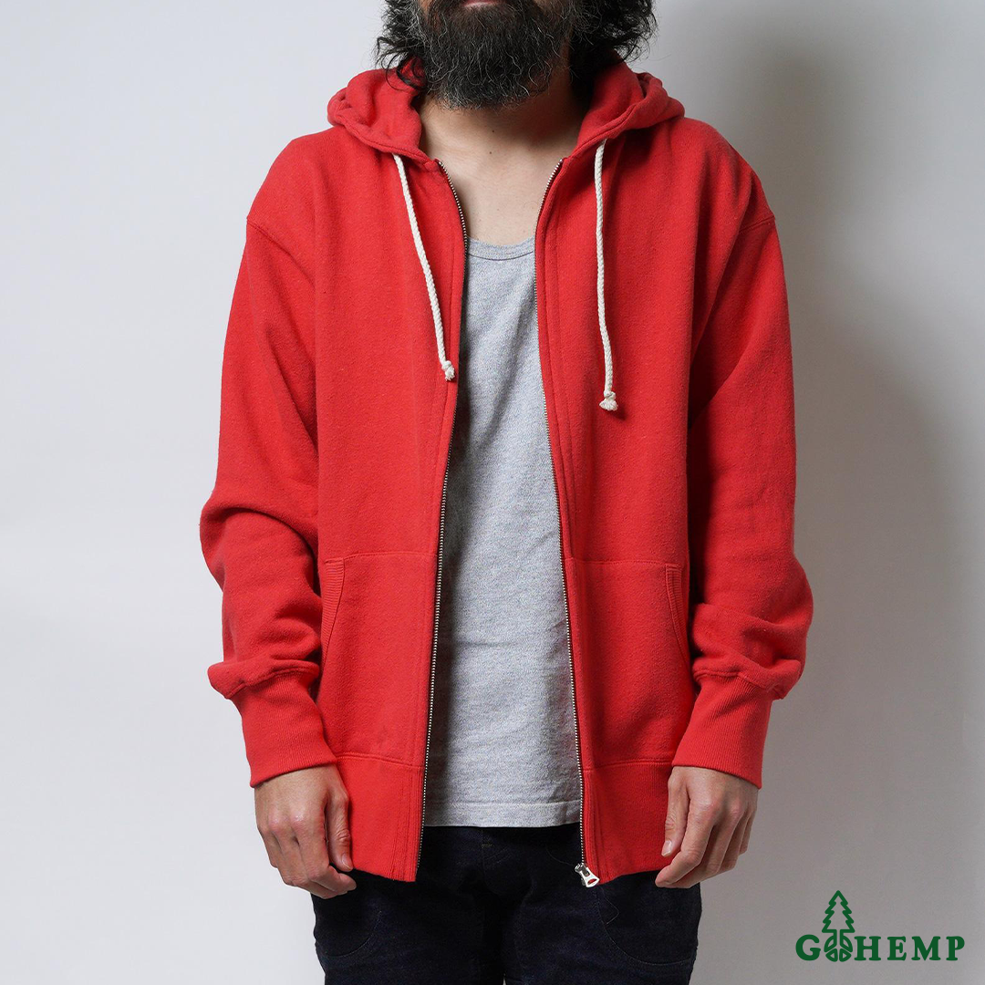 New Arrival!!【GOHEMP】HEMP ZIP UP HOODY